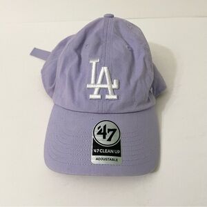 Los Angeles LA Dodgers 47 Urban Outfitters Hat Lilac Adjustable Cap